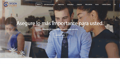 Desktop Screenshot of opcionseguros.com